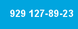 929 127-89-23